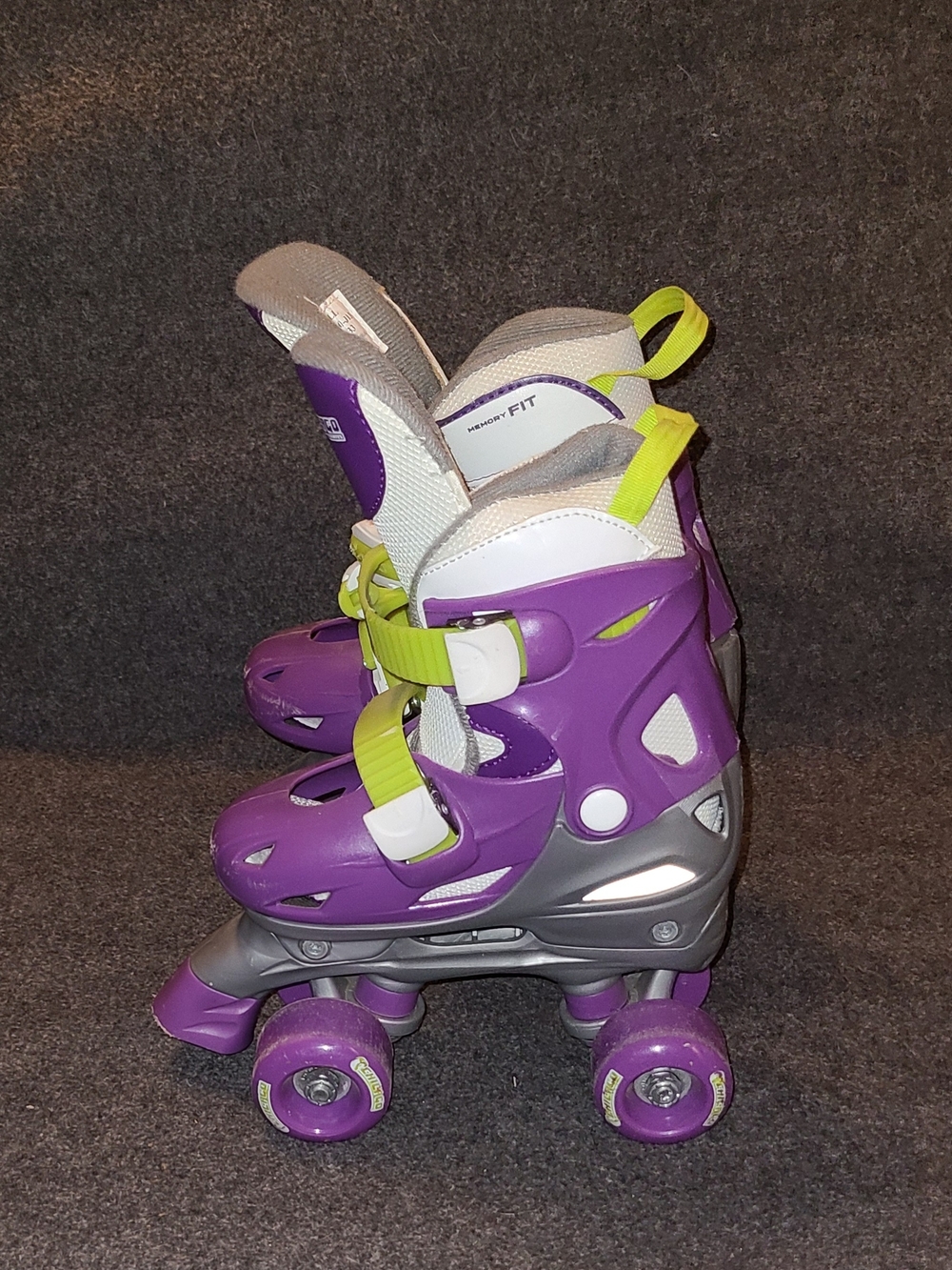 Chicago Skates Adjustable Kids' Quad Roller Skate - Purple Small J10-J13